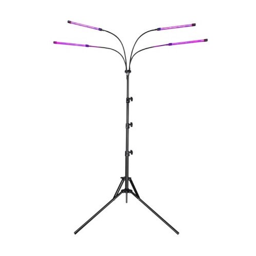  Četvorostruka lampa za biljke 16W Cene