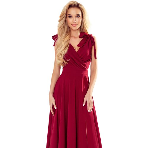 Numoco women&amp;#039;s dress NUMOCO Royal Red Slike
