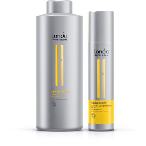 Londa Professional Visible Repair krepilni &amp;scaron;ampon za po&amp;scaron;kodovane lase 1000 ml Slike