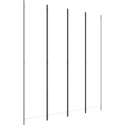 Maison Chic Paravan - Sobne pregrade 4-delni 200x220 cm črno blago, (22111444) Cene