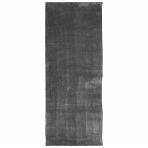 Maison Chic Preproga, Rug s kratkimi vlakni mehka pralna antracitna 80x200 cm, (22121189) Slike