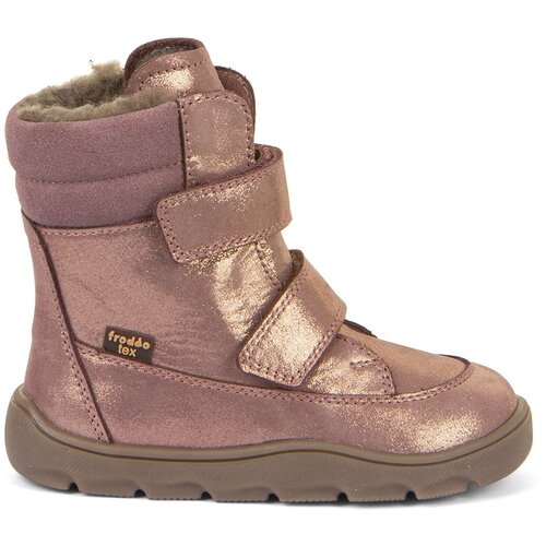 Froddo &scaron;kornji G3160240 ZERU TEX WINTER BAREFOOT podloženi D pink/gold 25 Cene