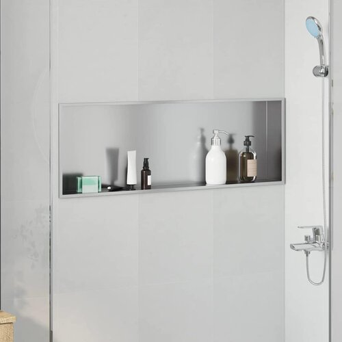  Ničica za tu&amp;scaron; Srebrno 90 x 30 x 9,5 cm Nehrđajući čelik Slike