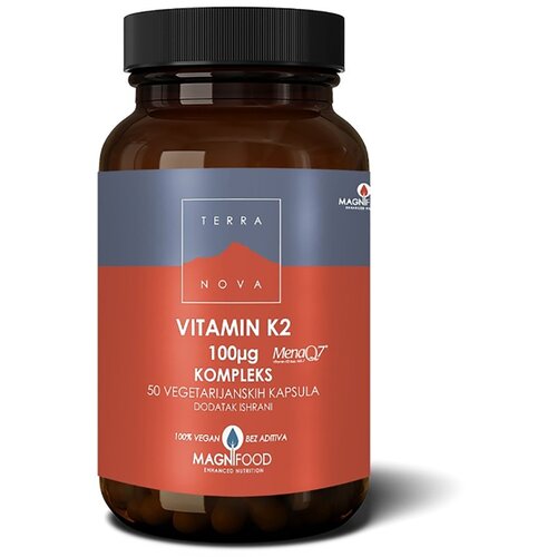 TERRA NOVA Vitamin K2 100mg, 50 cps Slike