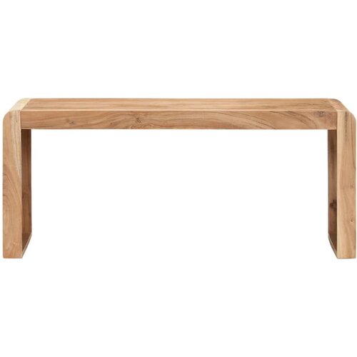  Klupa od masivnog bagremovog drva 110 x 38 x 46 cm Slike