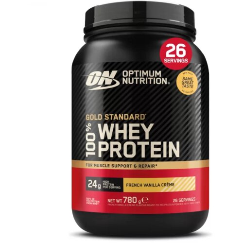 Optimum Nutrition Whey protein Gold Standard 100% Whey, French Vanilla Cream 780 g Slike