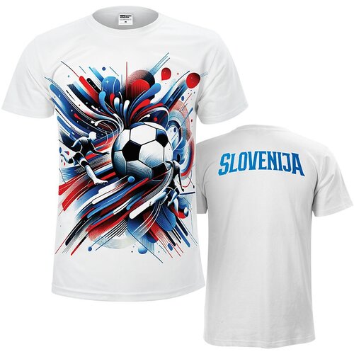 Drugo muška Slovenija navijačka majica Nogometna eksplozija Cijene