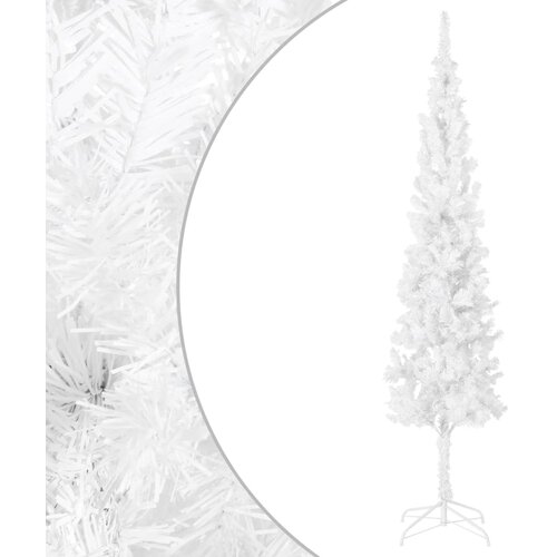  Usko božićno drvce bijelo 210 cm Slike