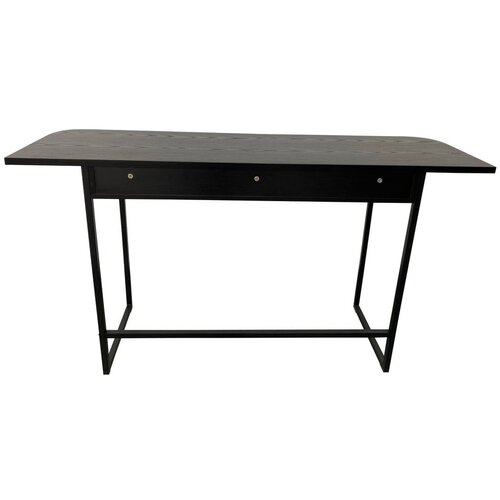 Actona Črna stranska mizica v jesenovem dekorju 40x140 cm Darlington &amp;ndash; Slike