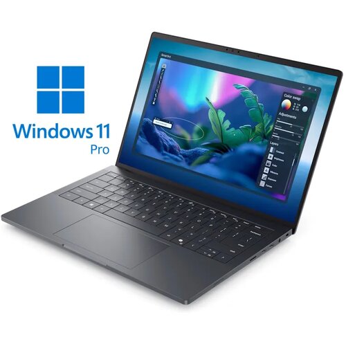 Dell pro max 14 premium 14 inch fhd+ 400nits core ultra 7 265H 32GB 1TB ssd rtx pro 1000 8GB backlit fp Win11Pro 3yr prosupport laptop Slike