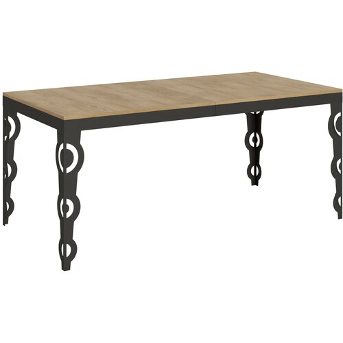 Itamoby &amp;nbsp; Karamay Evolution (90x180/440 cm) - hrast, barva nog: antracit - raztegljiva jedilna miza, (20842804) Slike