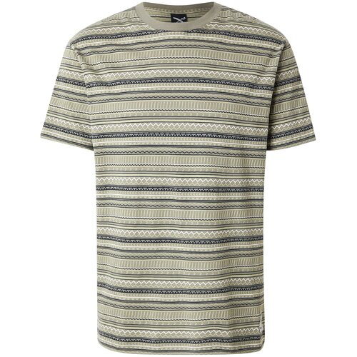 Iriedaily Majica 'Chop Chop' marine / kaki Cene