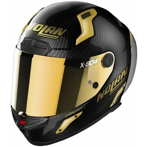 Nolan X-804 RS Ultra Carbon Gold Edition Carbon Gold XL Čelada