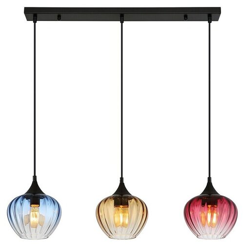 Globo Viseća LED svjetiljka Sander (60 W, D x Š x V: 80 x 18 x 150 cm, Raznobojno, Crna) Cijene