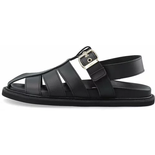 Bianco Kožne sandale BIASALLY za žene, boja: crna, 11201087