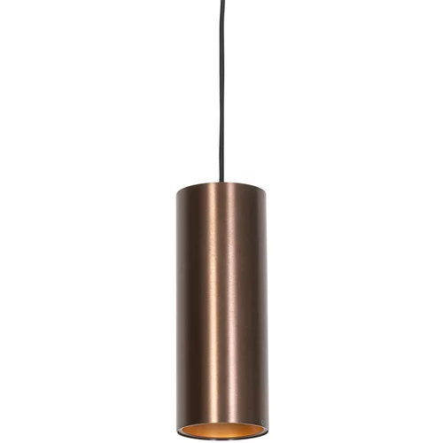 QAZQA Dizajnerska viseča svetilka temno bronasta - Tubo