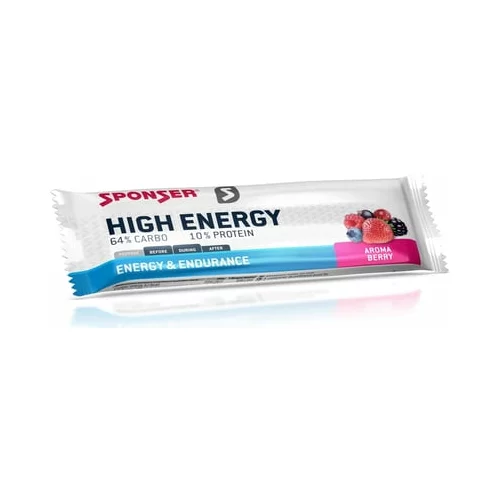 Sponser Sport Food High Energy Bar - Berry