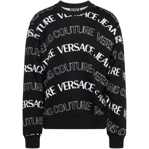 Versace Jeans Couture Majica črna / bela