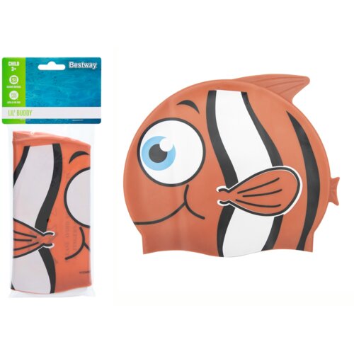 Bathing Cap Orange Fish Bestway 26025 Slike