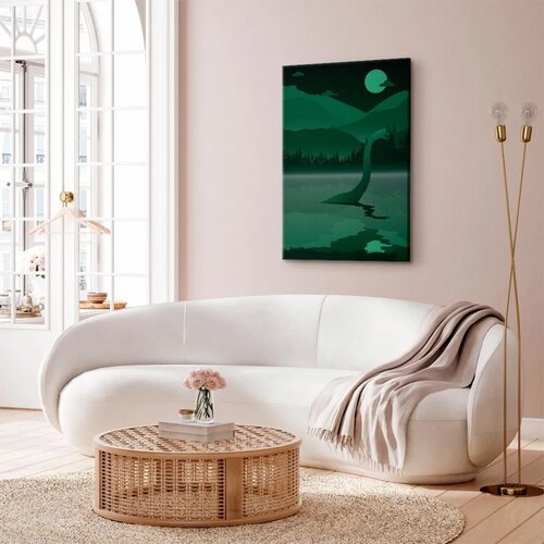  Slika - Loch Ness (1 Part) Vertical 20x30 Na talijanskom platnu Cene