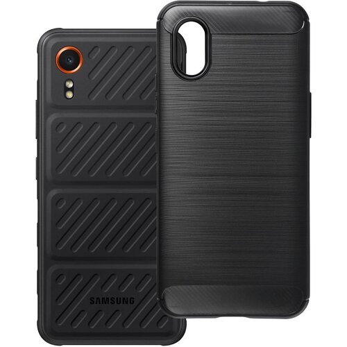 Oem Ovitek za Samsung Xcover 7 Carbon 2.0 črna Slike