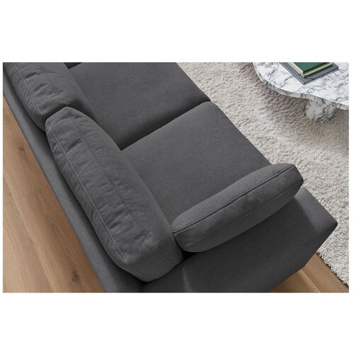 Bobochic Paris Temno siva sedežna garnitura 250 cm Belair &amp;ndash; Slike