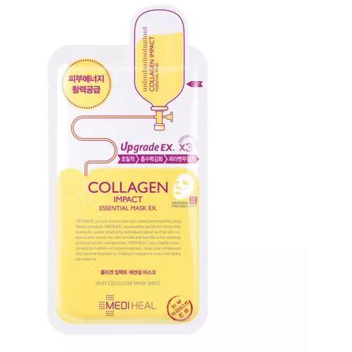 Mediheal Essential Mask Collagen Impact negovalna maska iz platna s kolagenom 24 ml Cene