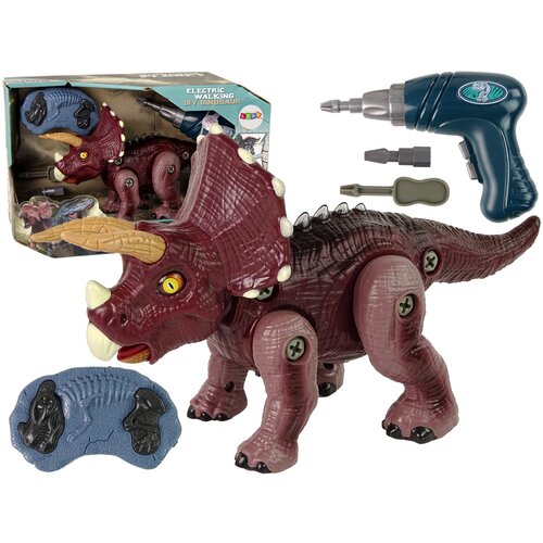 Lean Toys Dinozaver z Električnim Vrtalnikom in Daljinskim Upravljalnikom Cene