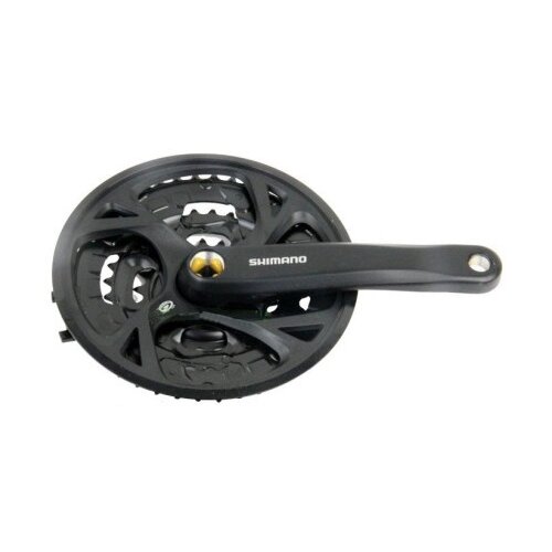 Shimano fc-m371-l 48x36x26t 9 brz 170mm square crni sa zaštitom od lanca pogon ( EFCM371C866CL ) Cene