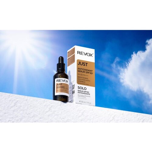 REVOX B77 JUST Antioxidant Serum SPF 30+ posvetlitveni serum za obraz SPF 30 30 ml Slike