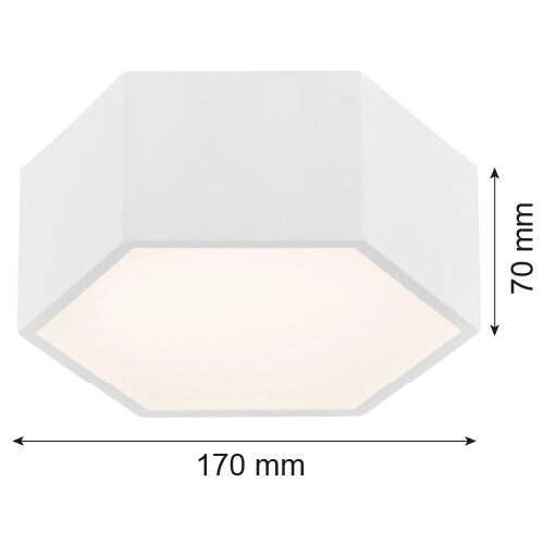  Argon 3828 - LED plafonsko svetlo ARIZONA LED/9W/230V belo Slike