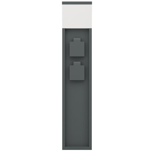 Eglo 901032 - Spolja&amp;scaron;nja svetiljka sa 2 utičnice PARK 1xE27/25W/230V IP54 antracit Slike