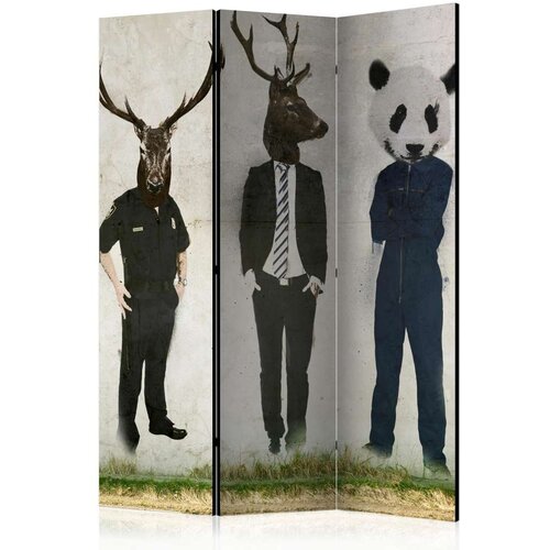  Paravan u 3 dijela - Man or Animal? [Room Dividers] 135x172 Slike