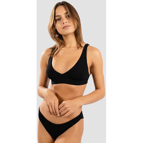 Rip Curl Custom Rib Halter Bikini Top black Cijene