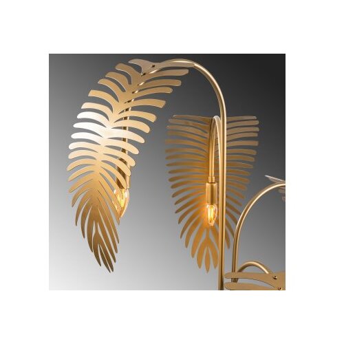 Opviq podna lampa palm 13925 gold Slike
