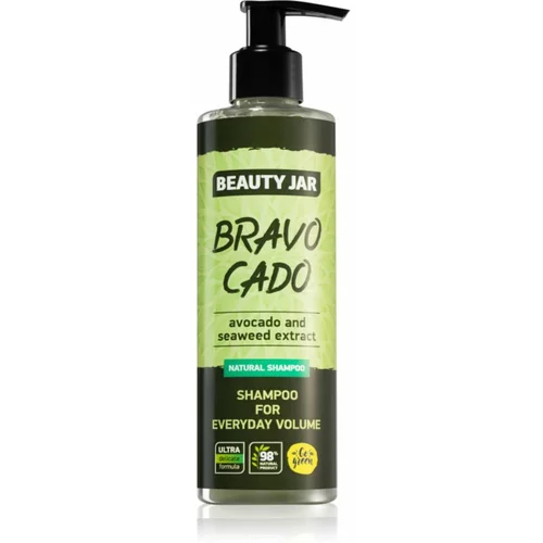 Beauty Jar Bravocado šampon za čišćenje za volumen 250 ml