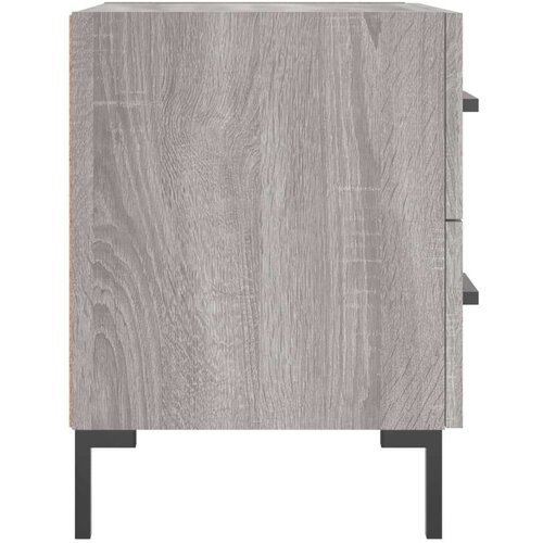  Noćni ormarići 2 kom boja hrasta 40x35x47 5cm konstruirano drvo Slike