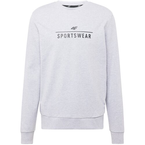 4f Sportska sweater majica svijetlosiva / crna Cene