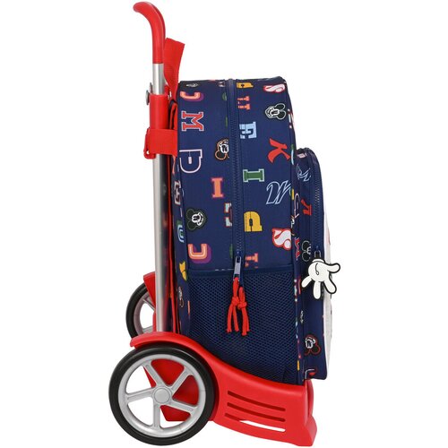  &amp;Scaron;kolski Ruksak s Kotačima Mickey Mouse Clubhouse Only one Mornarsko plava 33 x 42 x 14 cm Slike
