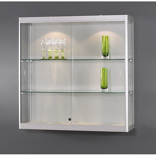  Stenska vitrina, LED-osvetlitev, ŠxGxV 1000 x 300 x 1000 mm, 2 x 7 W, glava svetilke s Ø 50 mm Cene