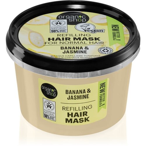 Organic Shop Banana & Jasmine maska za lase za volumen 250 ml Cene