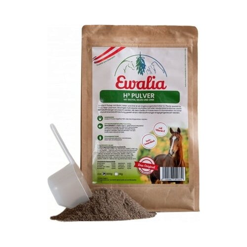 Ewalia H&amp;sup3; v prahu - z biotinom, selenom in cinkom - 800 g Slike