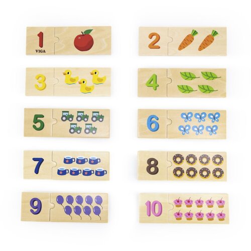 Viga puzzle - učimo brojanje ( 1041877 ) Cene