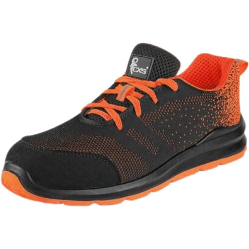 Canis Radna cipela plitka Texline Cres S1/ crna/narandžasta Cene