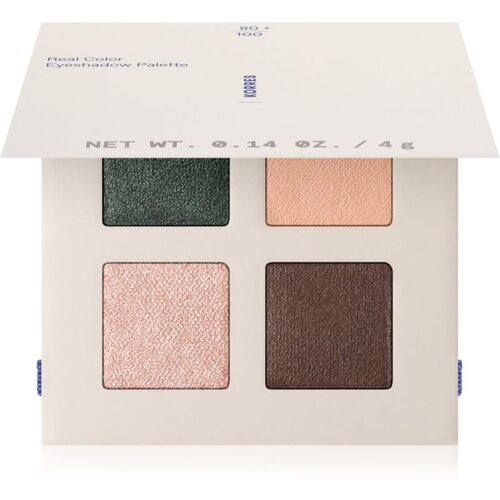 Korres Real Color Natural Palette paleta sjenila za oči nijansa 01 Forest Nudes 4 g Cijene