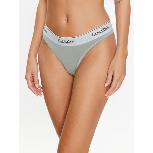 Calvin Klein Underwear Tangice 000QF7208E Zelena
