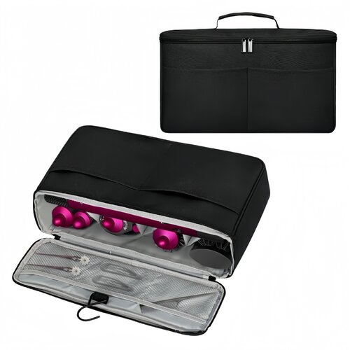 INF Črna torba za shranjevanje iz blaga Oxford, združljiva z Dyson Airwrap Styler, (5000159503) Cene