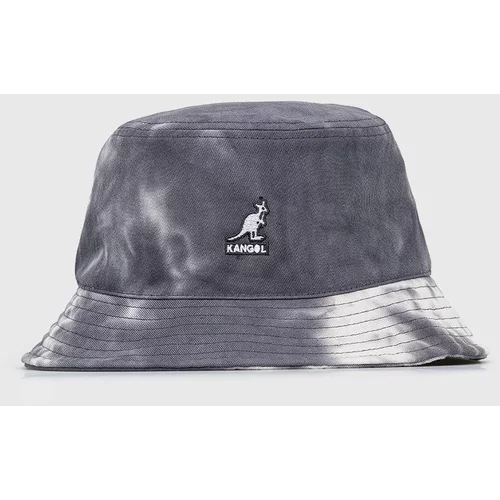 Kangol Pamučni šešir boja: siva, pamučni