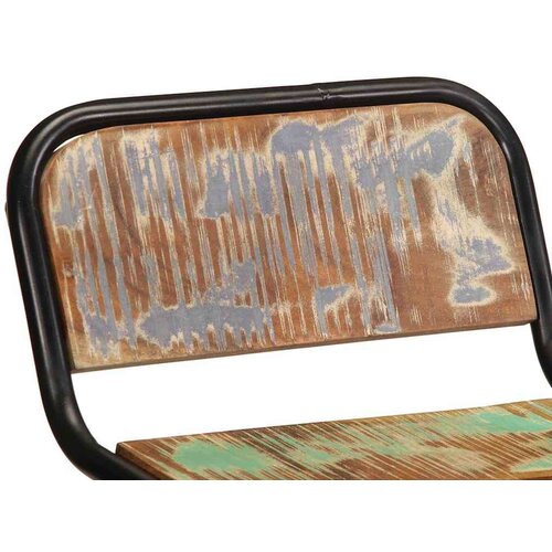 VidaXL barski stolci 2 kom 46x35,5x70 cm masivnog obnovljenog drva Slike