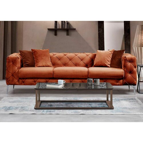  como - orange orange 3-Seat sofa Cene